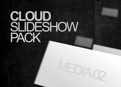 Cloud pack of Free After Effects slideshow templates