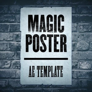 Enchanted Self Promo Poster – Free After Effects Template