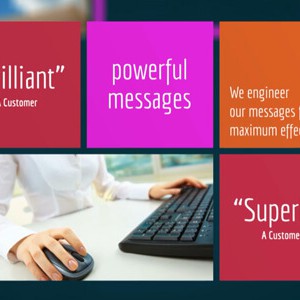 Metro Windows After Effects slideshow template