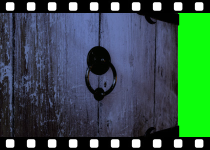 Old_Wooden_Door_Opening_HD stock video animated clip