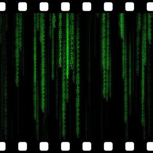 Matrix_Binary_Rain_Loop stock video animated clip