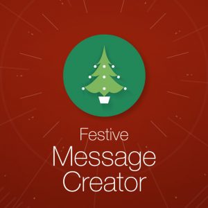 Festive Message Creator Motion Graphics Template for Premiere Pro