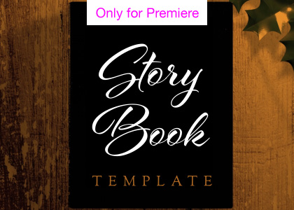 Story Book Motion Graphics Template for Premiere Pro