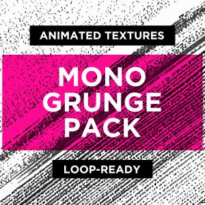 Mono Grunge Animated Texture Pack