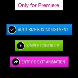 Alert Boxes Motion Graphics Template for Premiere Pro