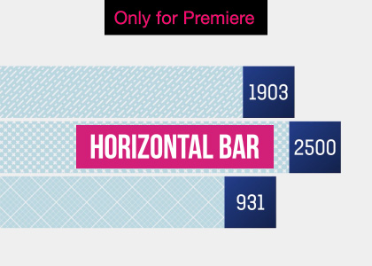 Bar Chart Motion Graphics Template for Premiere Pro