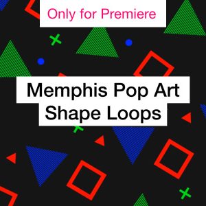 Pop Shapes Motion Graphics Template for Premiere Pro