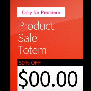 Product Sale Motion Graphics Template for Premiere Pro