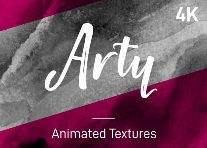 Animated arty stop-frame motion textures pack