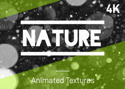 Animated nature stop-frame motion textures pack