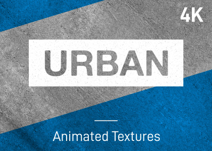 Animated urban stop-frame motion textures pack