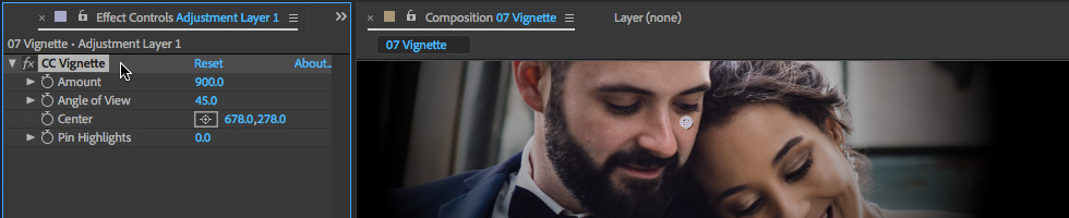 07 How to Create a Vignette in After Effects