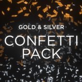 Gold Confetti Overlays – Animation Pack