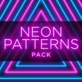 Neon Patterns Backgrounds – Animation Pack