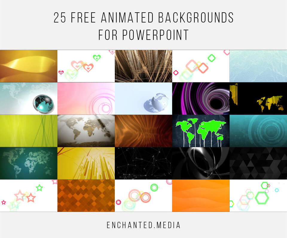 moving animated backgrounds for powerpoint presentations