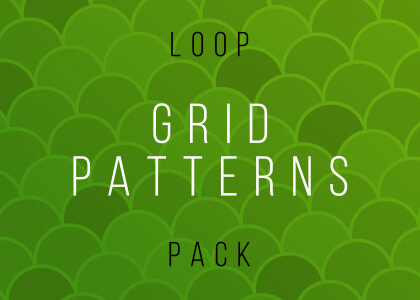 Grid Pattern Video Loops Pack Feature