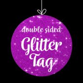 Double Sided Glitter Tag Overlay – Motion Graphics Template