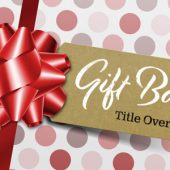 Gift Tag And Ribbon Bow Title Overlay – Motion Graphics Template