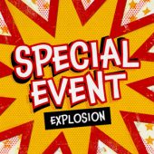 Special Event Exploding Pop Out Title – Motion Graphics Template