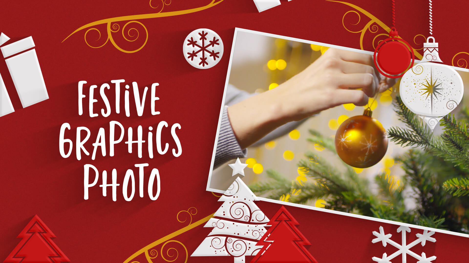 Festive Graphics Photo Album Premier Pro Template