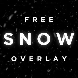 Free Snow Overlay Video Loop Still Feature
