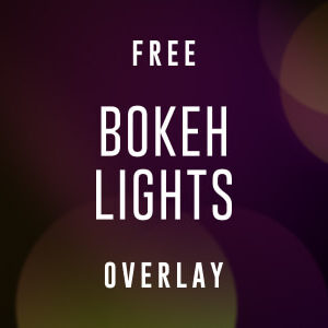 Free Bokeh Lights Overlay Video