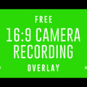 Free Camera Recording Green Screen Overlay 16:9