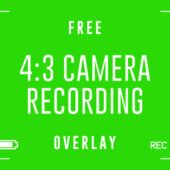 Free Camera Recording Green Screen Overlay 4:3