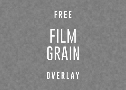 Free Film Grain Overlay