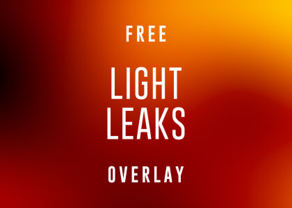 Free Light Leaks Film Burn Overlay Warm