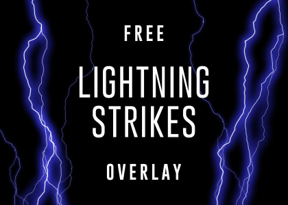 Free Lightning Strike Overlay Videos