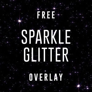 Free Sparkle Glitter Dust Overlay Video