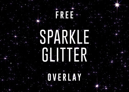 Free Sparkle Glitter Dust Overlay Video