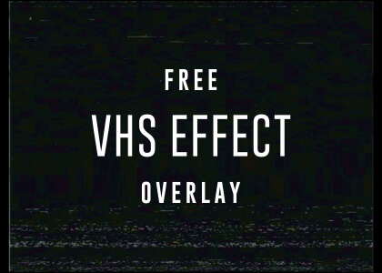 VHS Vertical 4K Overlay Collection - Stock Motion Graphics