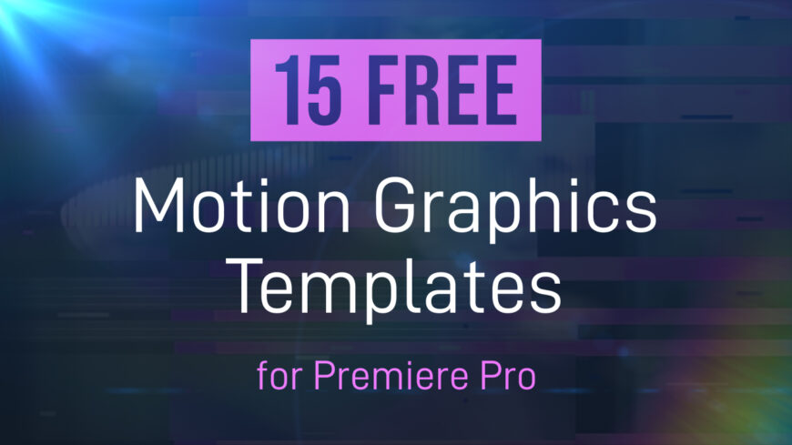 motion graphics premiere