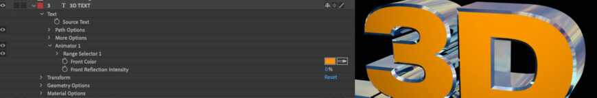 Creating 3D Text in After Effects - Enchanted Media