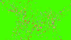 Bitrate Confetti Example Free Gold Confetti Explosion - Overlay VFX Video Effects