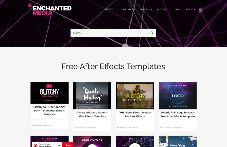Top Websites for Free Editable After Effects Templates