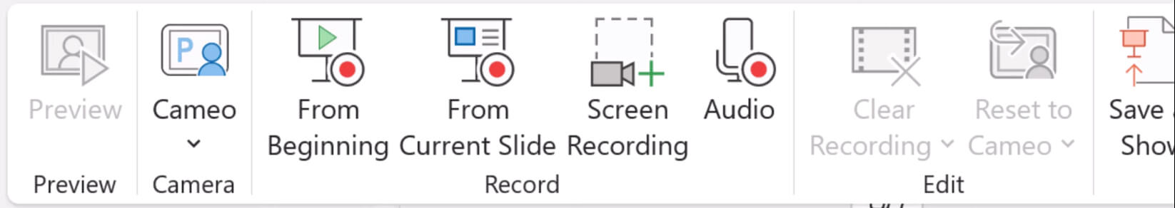 PowerPoint has lots of video options