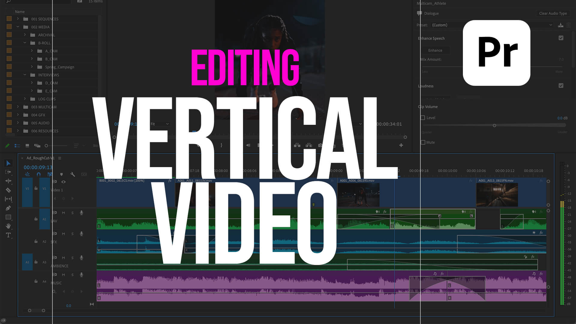 Editing Vertical Video in Premiere Pro