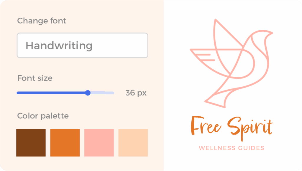 Step 5 Customize Your Logo