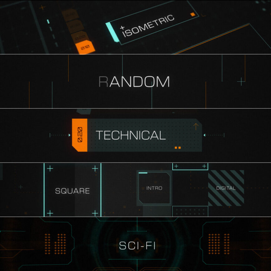 Tech Interface Logo Reveals - 5 Free Intro Templates - Enchanted Media
