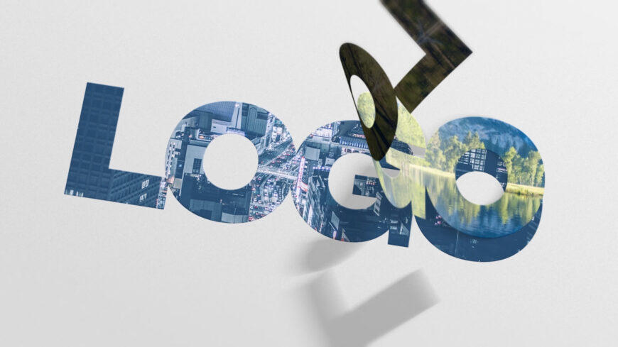3D Layered Media Logo Reveal After Effects Template