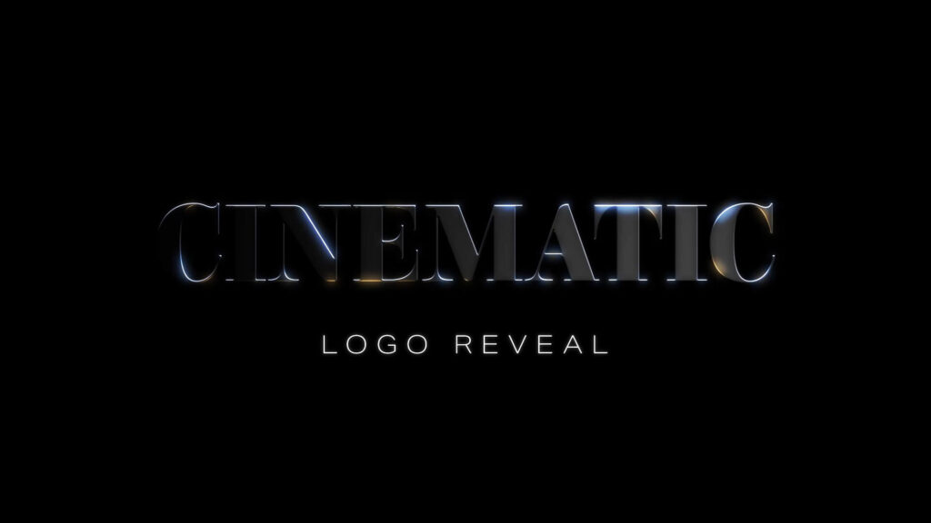 Cinematic Bevelled Logo Reveal After Effects Template