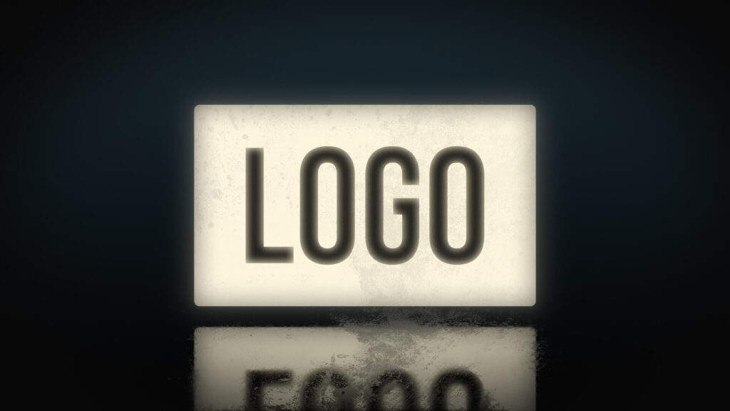 Cinematic Flickering Light Logo Reveal After Effects Template