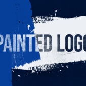 Paint and Spray Logo Reveal After Effects Template