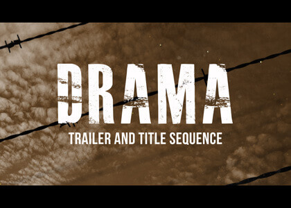 Drama_Titles After Effects Template