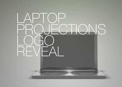 Laptop Projections Logo Reveal – After Effects Template