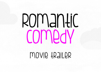 Romcom Trailer After Effects Template