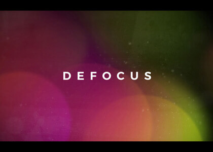 Defocus Titles – After Effects Template